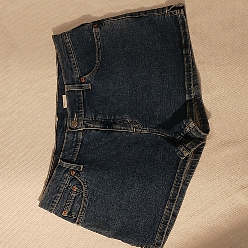 Vintage Y2K Levi's Jean Shorts Juniors Size 13‎ Medium Wash Excellent Condition - Picture 3 of 5